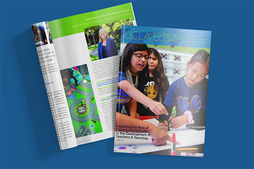 Spread of Ed&IS Magazines