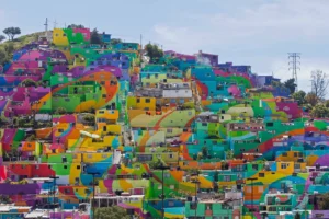 Colorful barrio